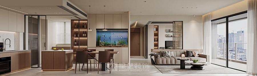 柔棕雅境，松弛感的現代輕奢居